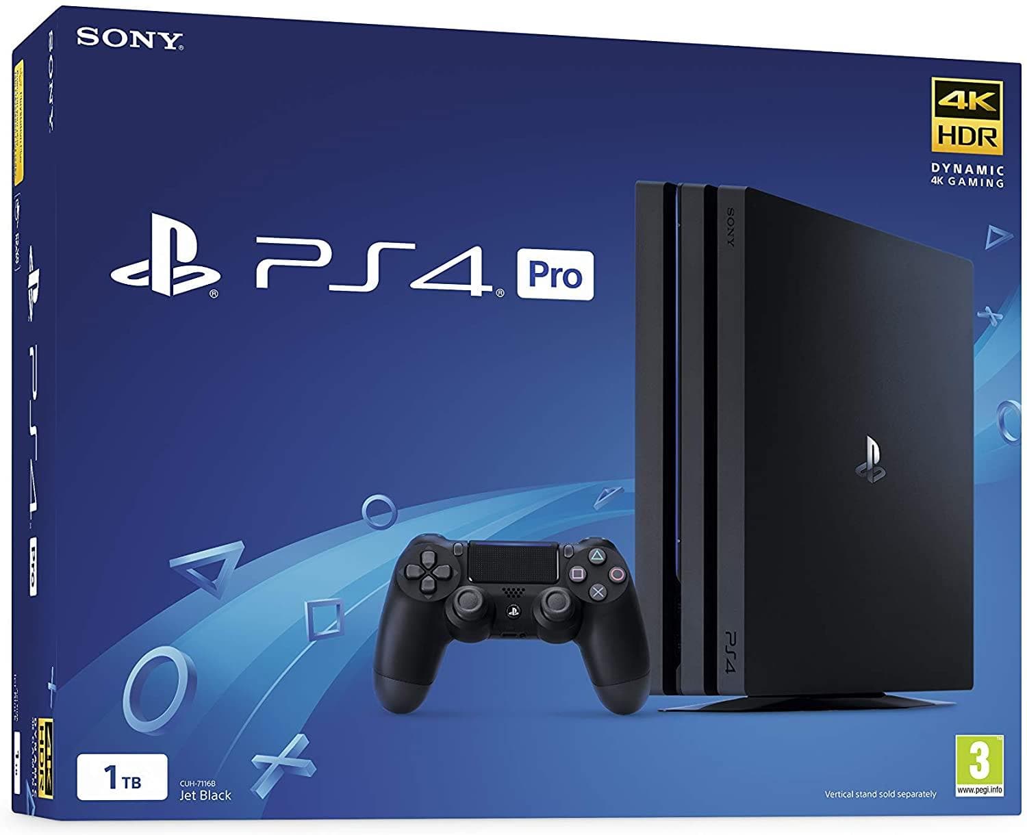 Sony PlayStation 4 Pro Console 1TB - (PS4) - Black Playstation Consoles Djesk