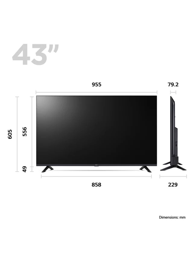 LG 43LQ60006LA Smart Full HD HDR LED TV, LG TV