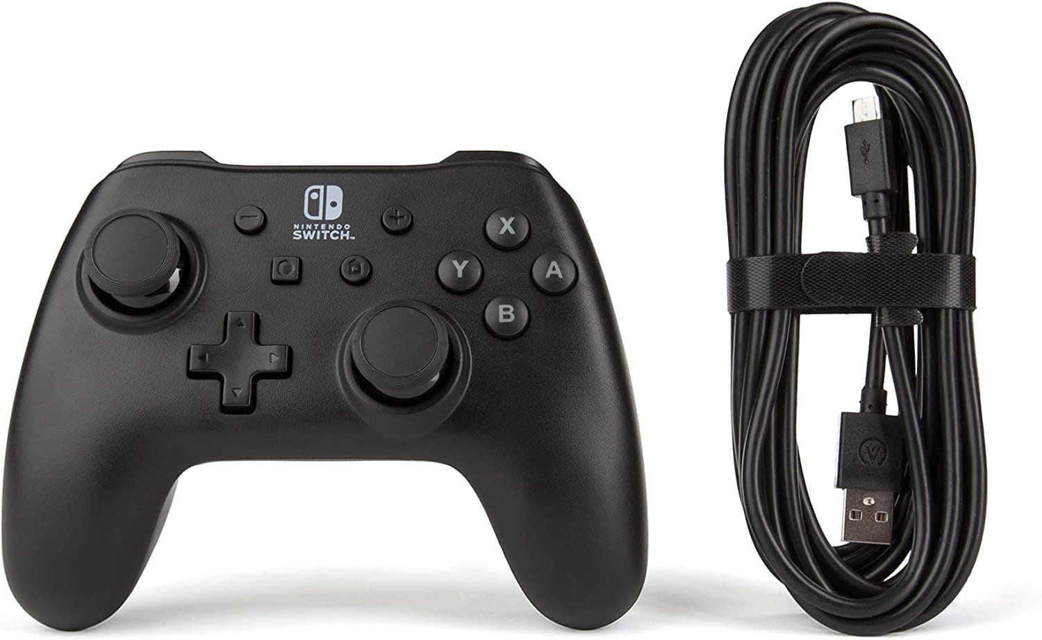 PowerA Wired Controller For Nintendo Switch - Black, Nintendo Switch Accessories