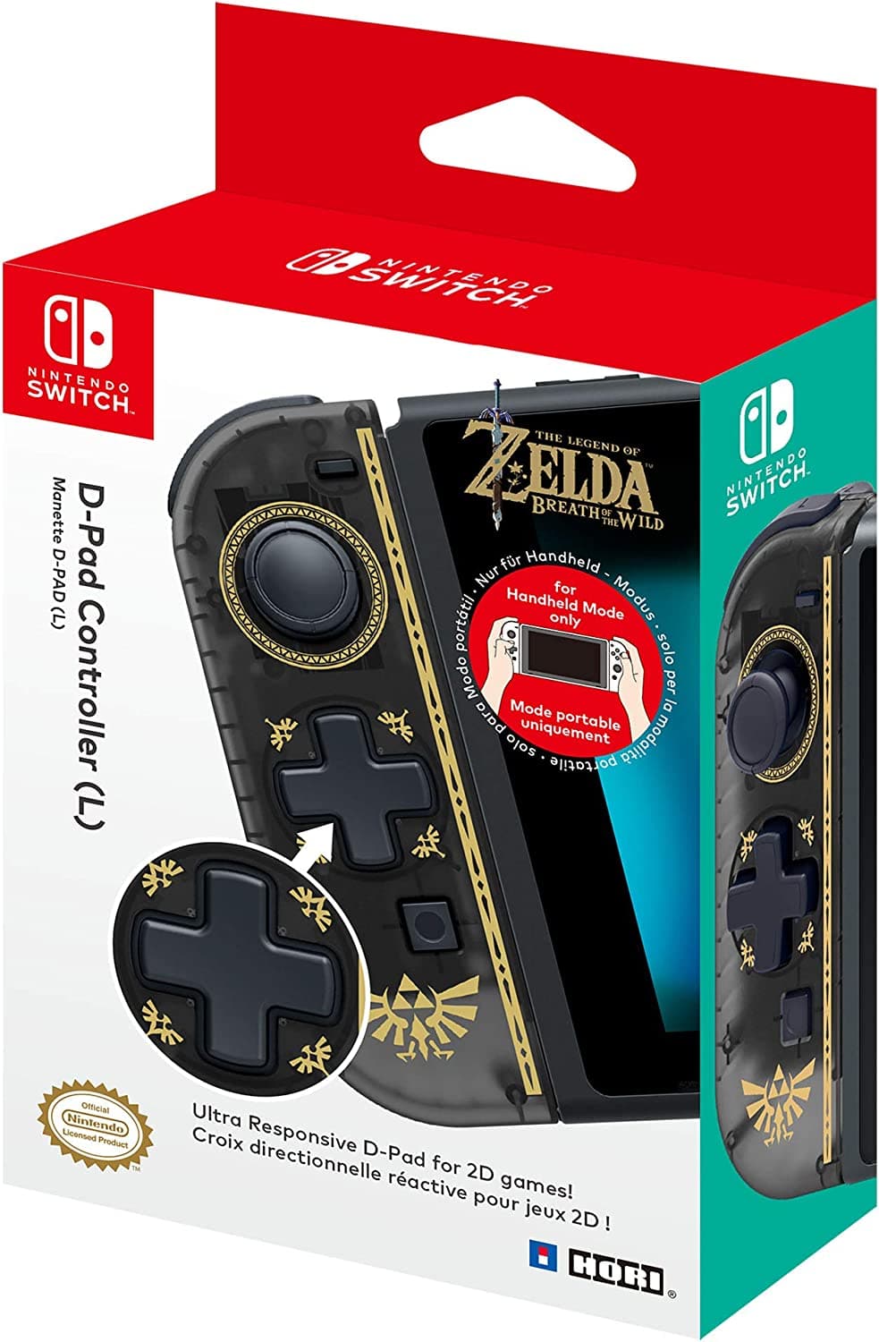 Official Nintendo Licensed D-Pad Joy-Con Left Zelda Version For Nintendo Switch Nintendo Switch Consoles Djesk