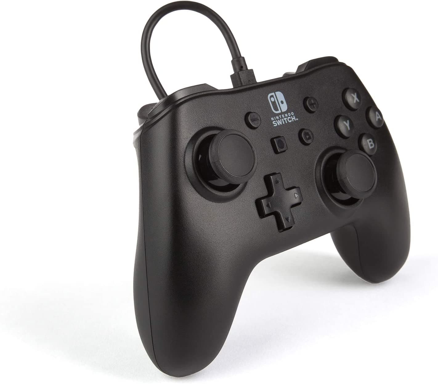 PowerA Wired Controller For Nintendo Switch - Black, Nintendo Switch Accessories